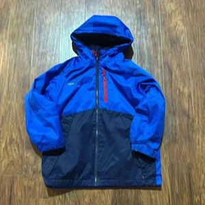 Swiss Tech Winter Coat Youth Boys or Girls Medium.  Blue/Black